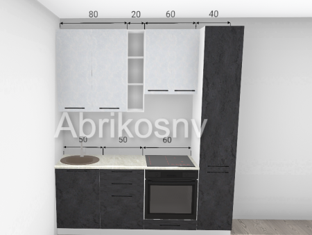 Кухня наша работа в стиле Нувель ТК Полигон отдел 201 image 5