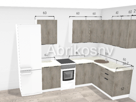 Кухня Наша работа в стиле Норд image 4