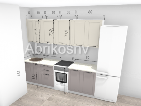 Кухня наша работа в стиле Кёльн image 3