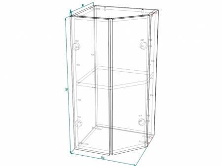 Шкаф верхний торцевой ШВТ 360 image 2